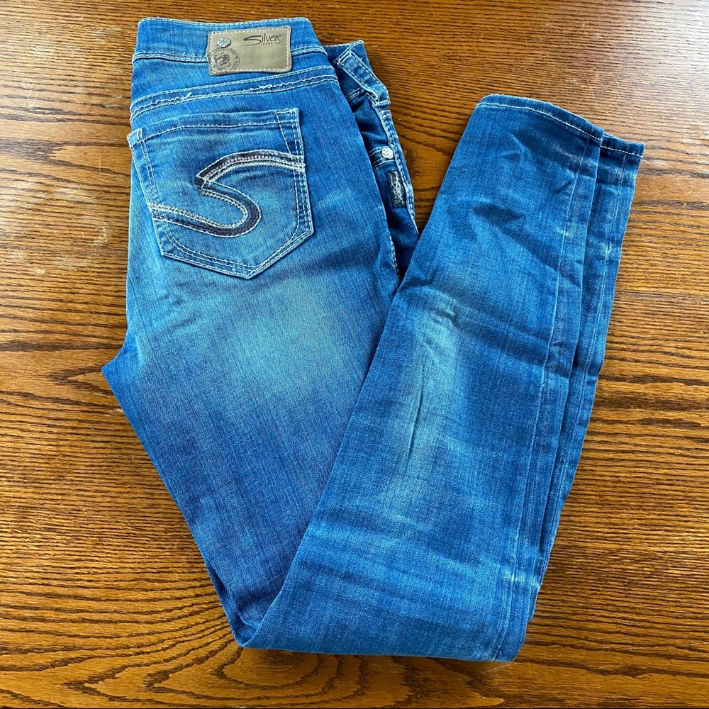 Silver Jeans mid Suki super skinny